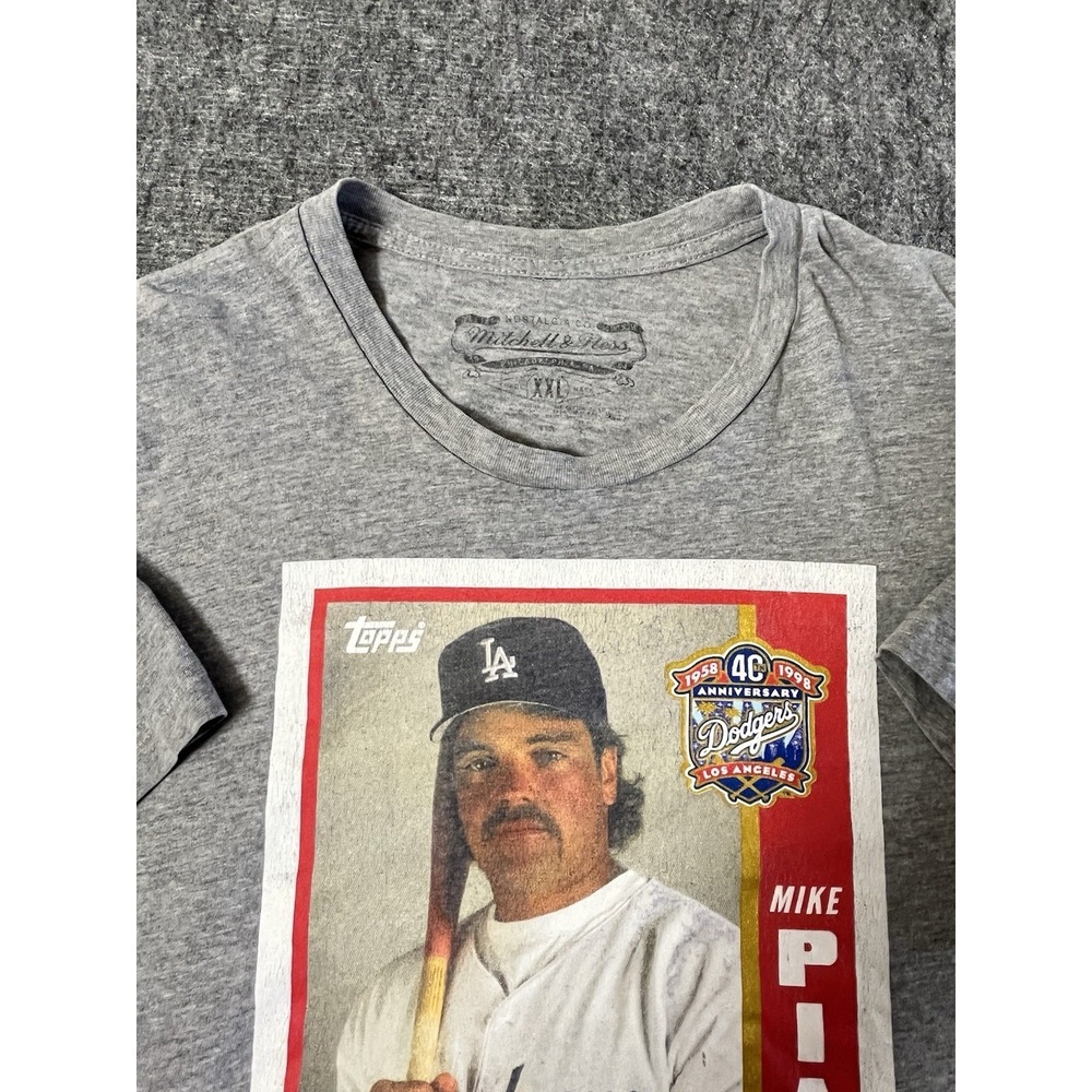 Mitchell & Ness MLB LA Dodgers Mike Piazza Graphic Shirt Men Size XXL
